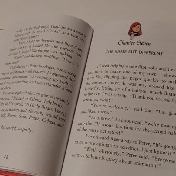 3/$13 Party Plans Go Pop, Our generation Sia and Sabina 18 in dolls book - Picture 7 of 7